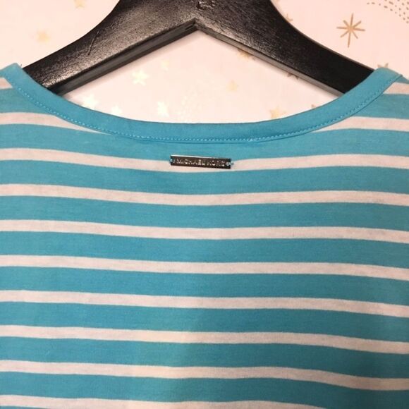 Michael Kors Turquoise Striped Tank Top – Women’s Medium NWT - Picture 6 of 7